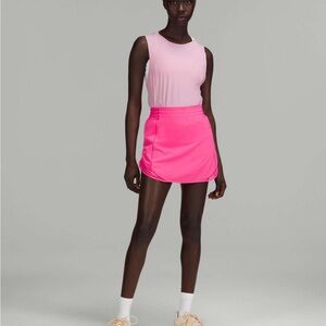 Lululemon “Sonic Pink” Hotty Hot Skirt